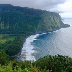 Das Waipio Valley - ohne Sonne