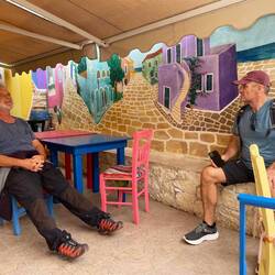 Eine wunderbare Taverne, hatte leider geschlossen