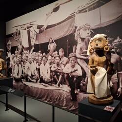 1899 Barum Peacemaking Ceremony & Jawa statues