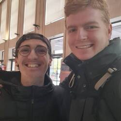 Départ de la gare ❤️🫂