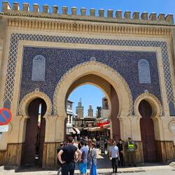 Porte d'entrée principale de la médina : Bab Abi Ljenoud
