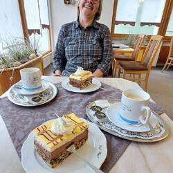 Café Weidl die zweite, heute Eierlikör Schnitte!😁