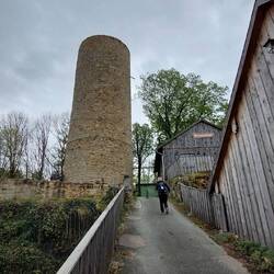 Noch hoch zur Burgruine Thanstein!