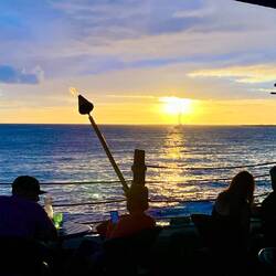 Der obligatorische Sonnenuntergang