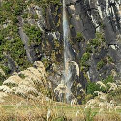 One of many waterfalls