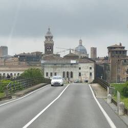 Die alte Festungsstadt Mantua