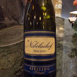 Beautifully matched Austrian Riesling