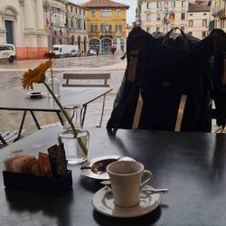 Date avec mon compagnon de voyage 😍☕️