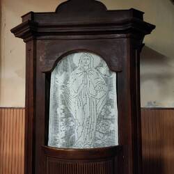 The nicest confessional curtain I have ever seen