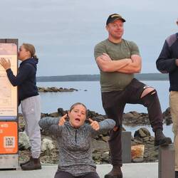 Campers from left to right Aster, Mila, Tanner, Bill and Ross