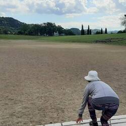 lone competitor: Olympic gold medalist!