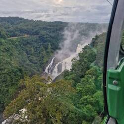 ..und die tosenden Wasserfälle