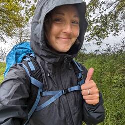 Bet you thought you'd seen the last of me, my rain gear hissed