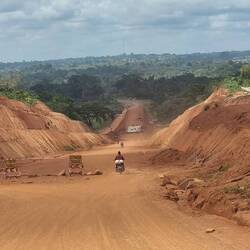 Der neue Straßenverlauf