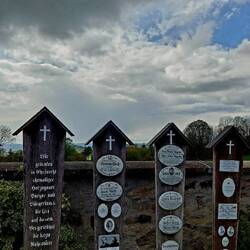 Friedhof am Zielort Herzogau...