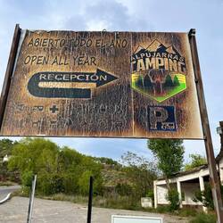 ..am einladenden Campingplatz 😬