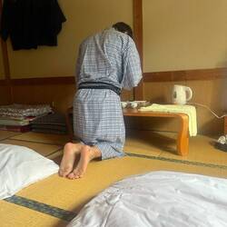 Teezeremonie mit Nicolas