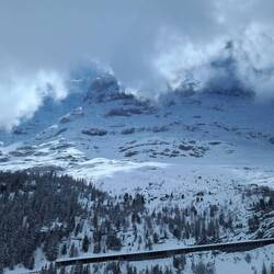 Eiger north face under there somewhere