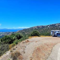Kaffeehalt und jetzt auch Stellplatz