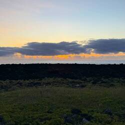 Sonnenuntergang in Fajã Grande