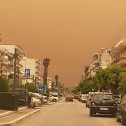 Sparta's Sirocco sky