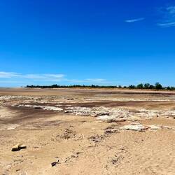 of course it was again a low water level