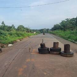 Ein typischer harmloser Kontrollposten