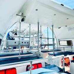 Inside perspective of a Zuiderdam tender