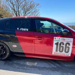 eines der Autos vom Autorennen