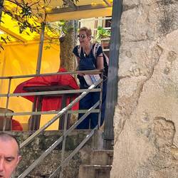 unsere Reiseleiterin Natalie