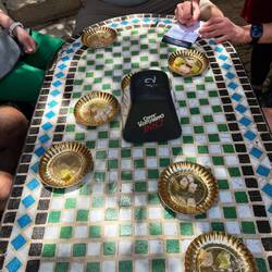 Mandel- und Pistazienverkostung