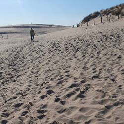 Sand, Sand, Sand soweit das Auge reicht