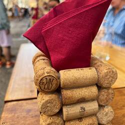 interessanter Serviettenhalter