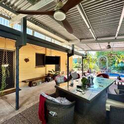 a large flat screen TV is a must