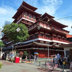Buddha's Tooth Temple from rear