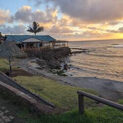 V tomhle baru jsme si dali naše welcome cocktaily