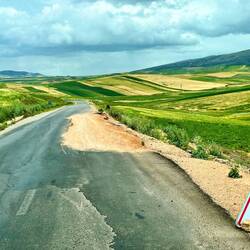 Die Nebenstraßen sind nicht die Besten