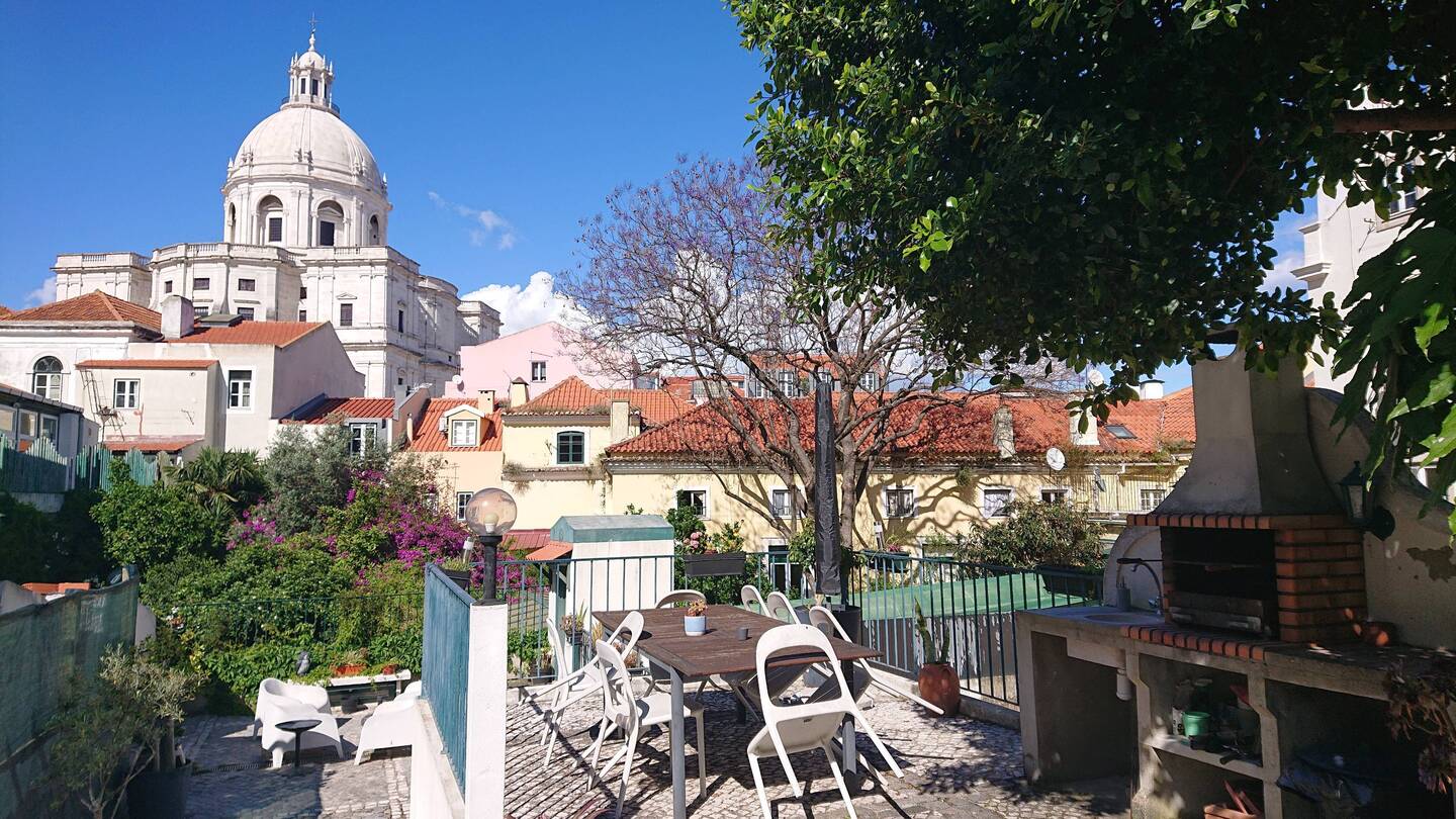 The Pantheon from our Amalfa Terrace