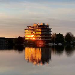 View from our street 🌆