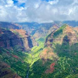 Durch den Waimea Canyon
