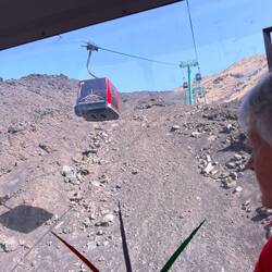 Fahrt mit der Seilbahn zum Ätna