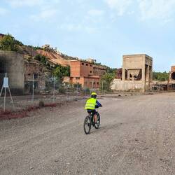 The old smelting works on the Camino Minerario