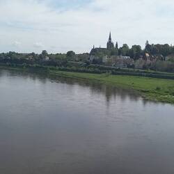 Blick von der Autobahnbrücke Richtung Dresden