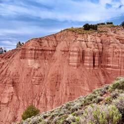 Aber auch so ist er schön in Verbindung mit der Landschaft anzusehen.