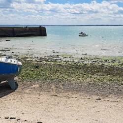 Bassa marea ... barche spiaggiate 😀