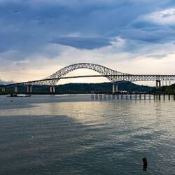 Bridge of the Americas - where Pan American Highway meets Panama Canal
