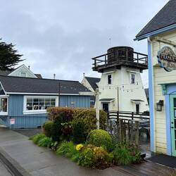 Re-furnished watertowers everywhere, reminds of San Gimignano