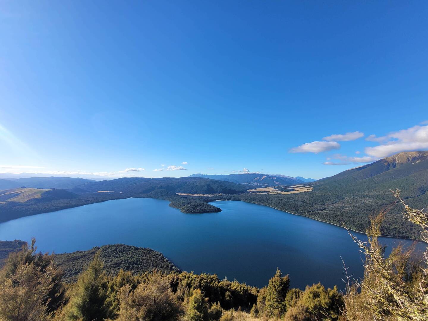Blick auf Lake Rotoiti