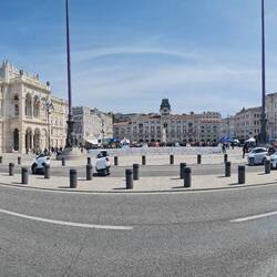 La Piazza Unità d'Italia