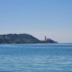 Aperçu de Piran dupios Strunjan